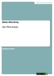 Cover von Die PISA-Studie