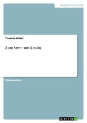 Cover von Zum Streit um Ritalin