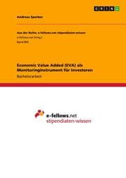 Cover von Economic Value Added (EVA) als Monitoringinstrument für Investoren