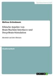Cover von Ethische Aspekte von Brain-Machine-Interfaces und Deep-Brain-Stimulation