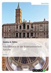 Cover von Sakralbauten in der konstantinischen Epoche