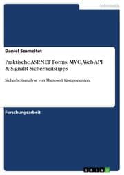 Cover von Praktische ASP.NET Forms, MVC, Web API & SignalR Sicherheitstipps
