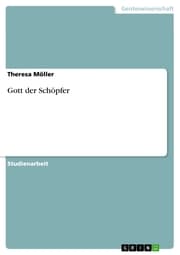 Cover von Gott der Schöpfer