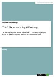 Cover von Third Places nach Ray Oldenburg
