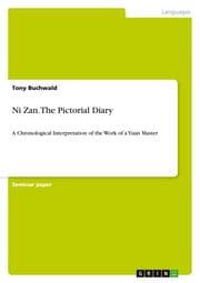 Cover von Ni Zan.The Pictorial Diary