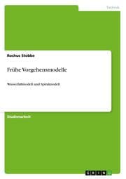 Cover von Frühe Vorgehensmodelle