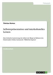 Cover von Selbstrepräsentation und interkulturelles Lernen