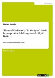 Cover von 'Heart of Darkness' y 'La Vorágine' desde la perspectiva del dialogismo de Mijaíl Bajtín