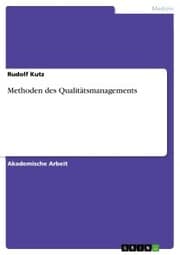 Cover von Methoden des Qualitätsmanagements