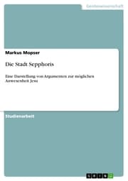 Cover von Die Stadt Sepphoris