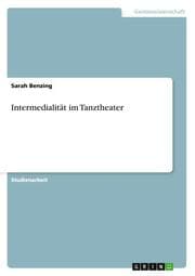 Cover von Intermedialität im Tanztheater