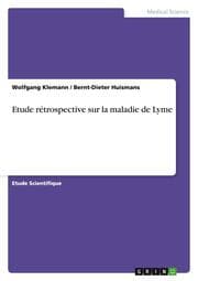 Cover von Etude rétrospective sur la maladie de Lyme