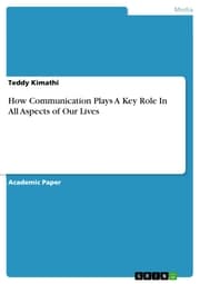 Cover von How Communication Plays A Key Role In All Aspects of Our Lives