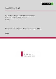 Cover von Internes und Externes Rechnungswesen 2014