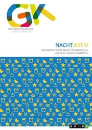 Cover von Nacht.Aktiv. Gesundheitsleitfaden für Menschen, die auch nachts arbeiten