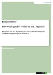 Cover von Das topologische Modell in der Linguistik