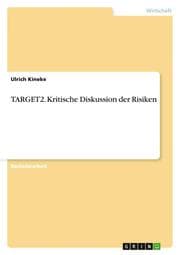 Cover von TARGET2.Kritische Diskussion der Risiken