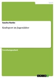 Cover von Kraftsport im Jugendalter