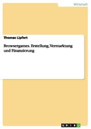 Cover von Browsergames.Erstellung, Vermarktung und Finanzierung