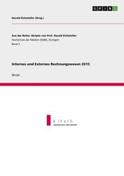 Cover von Internes und Externes Rechnungswesen 2015