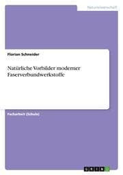 Cover von Natürliche Vorbilder moderner Faserverbundwerkstoffe