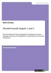 Cover von Mendel-Genetik.Regeln 1 und 2