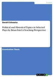 Cover von Political and Historical Topics in Selected Plays by Brian Friel: A Teaching Perspective