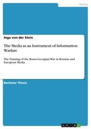Cover von The Media as an Instrument of Information Warfare