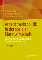 Cover von Arbeitsmarktpolitik in der sozialen Marktwirtschaft
