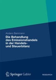 Cover von Die Behandlung des Emissionshandels in der Handels- und Steuerbilanz