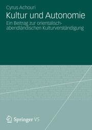 Cover von Kultur und Autonomie