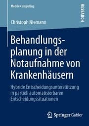 Cover von Behandlungsplanung in der Notaufnahme von Krankenhäusern