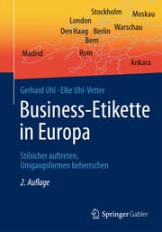 Cover von Business-Etikette in Europa