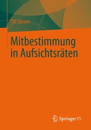 Cover von Mitbestimmung in Aufsichtsräten