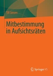 Cover von Mitbestimmung in Aufsichtsräten