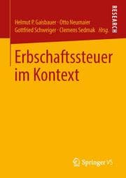 Cover von Erbschaftssteuer im Kontext