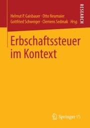 Cover von Erbschaftssteuer im Kontext