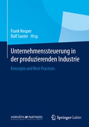 Cover von Unternehmenssteuerung in der produzierenden Industrie