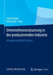 Cover von Unternehmenssteuerung in der produzierenden Industrie