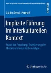 Cover von Implizite Führung im interkulturellen Kontext