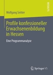 Cover von Profile konfessioneller Erwachsenenbildung in Hessen
