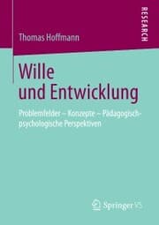 Cover von Wille und Entwicklung