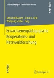 Cover von Erwachsenenpädagogische Kooperations- und Netzwerkforschung