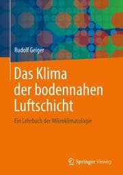 Cover von Das Klima der bodennahen Luftschicht