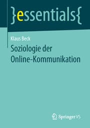 Cover von Soziologie der Online-Kommunikation