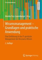 Cover von Wissensmanagement - Grundlagen und praktische Anwendung