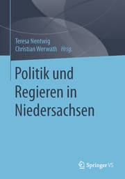 Cover von Politik und Regieren in Niedersachsen