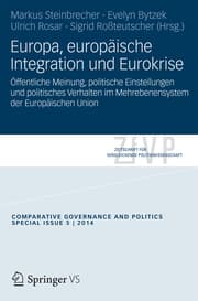Cover von Europa, europäische Integration und Eurokrise