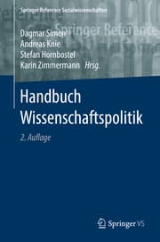 Cover von Handbuch Wissenschaftspolitik