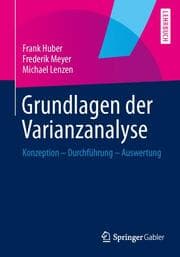 Cover von Grundlagen der Varianzanalyse